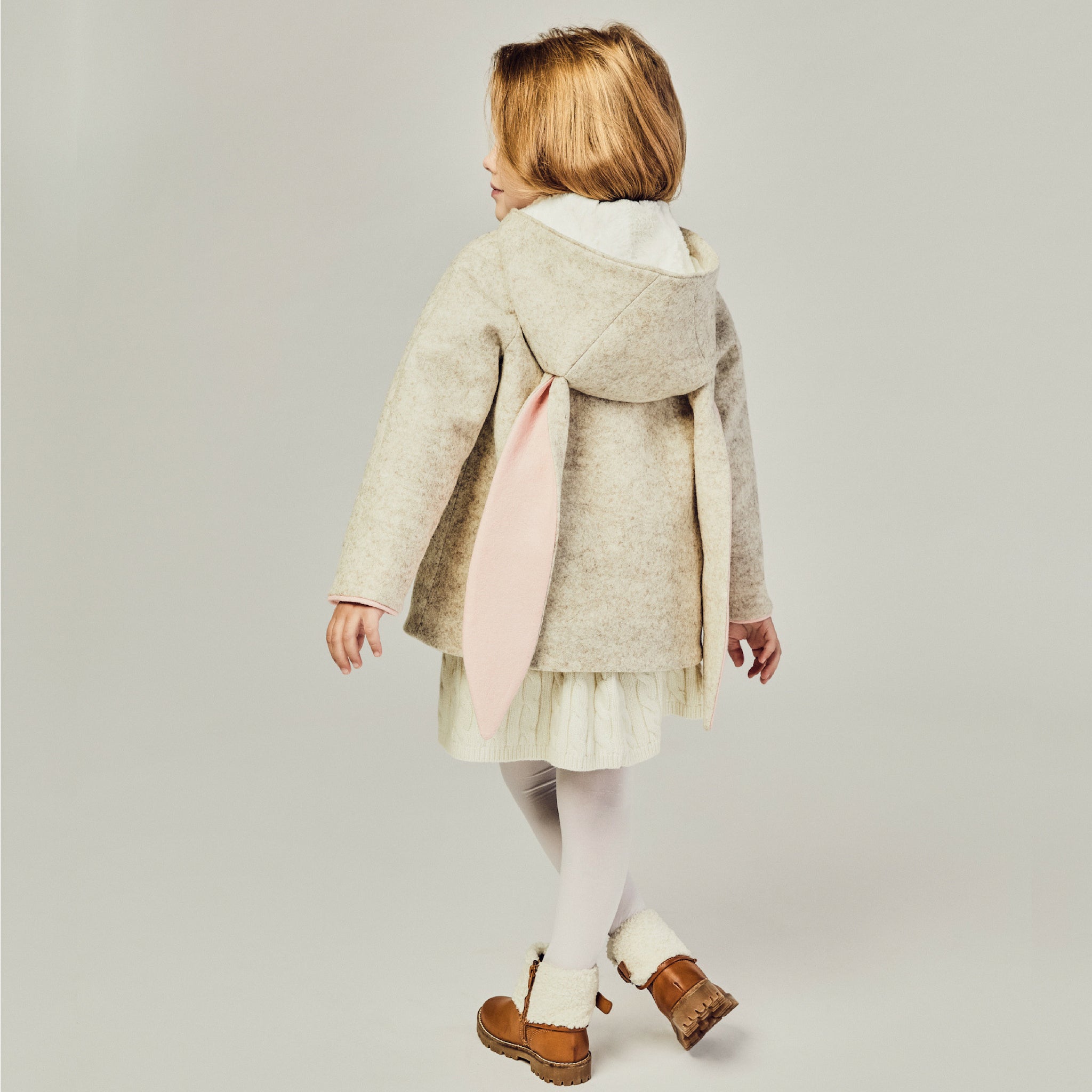 Girls hot sale bunny coat