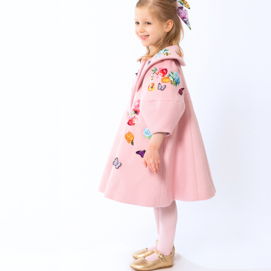 Rainbow Bloom Coat - Ceci New York x Little Goodall