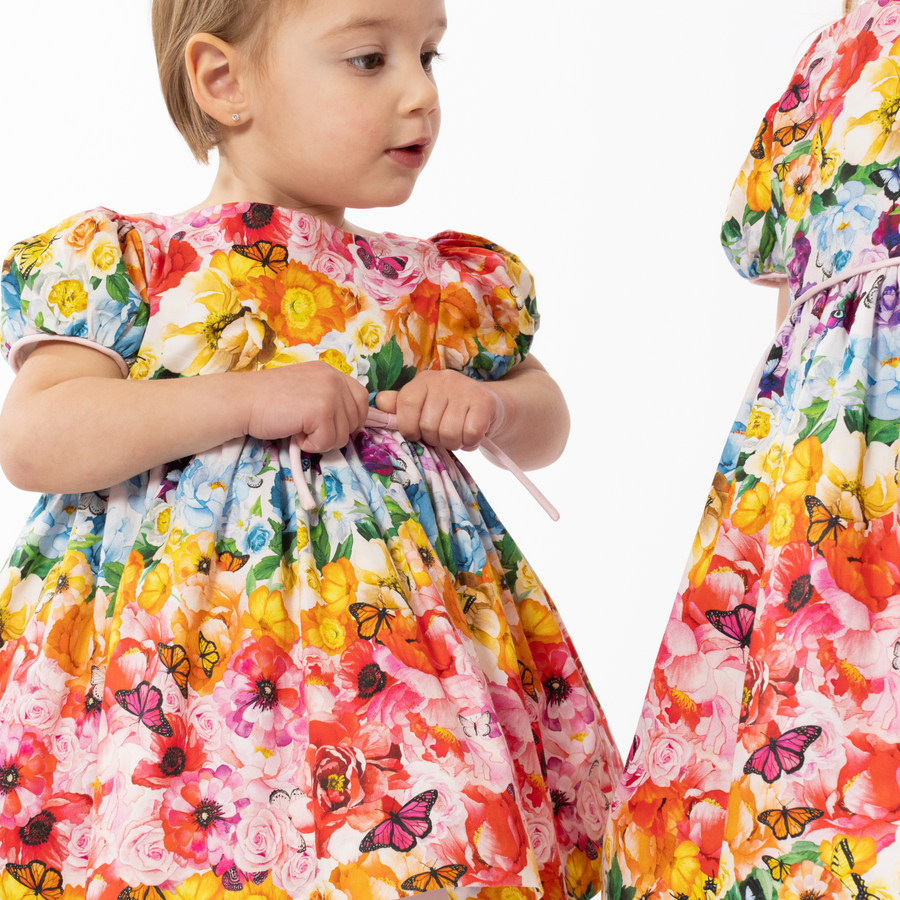 Rainbow Bloom Party Dress - Ceci New York x Little Goodall