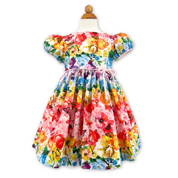 Rainbow Bloom Party Dress - Ceci New York x Little Goodall