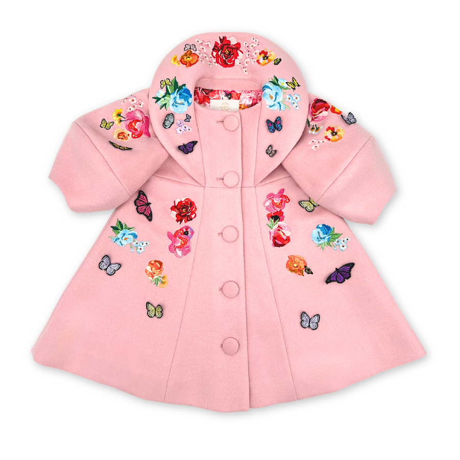 Rainbow Bloom Coat - Ceci New York x Little Goodall