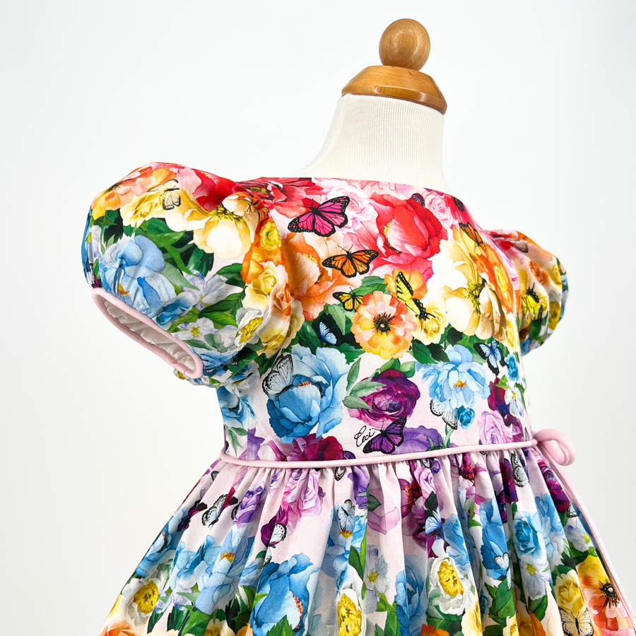 Rainbow Bloom Party Dress - Ceci New York x Little Goodall