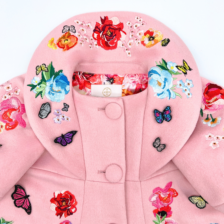 Rainbow Bloom Coat - Ceci New York x Little Goodall