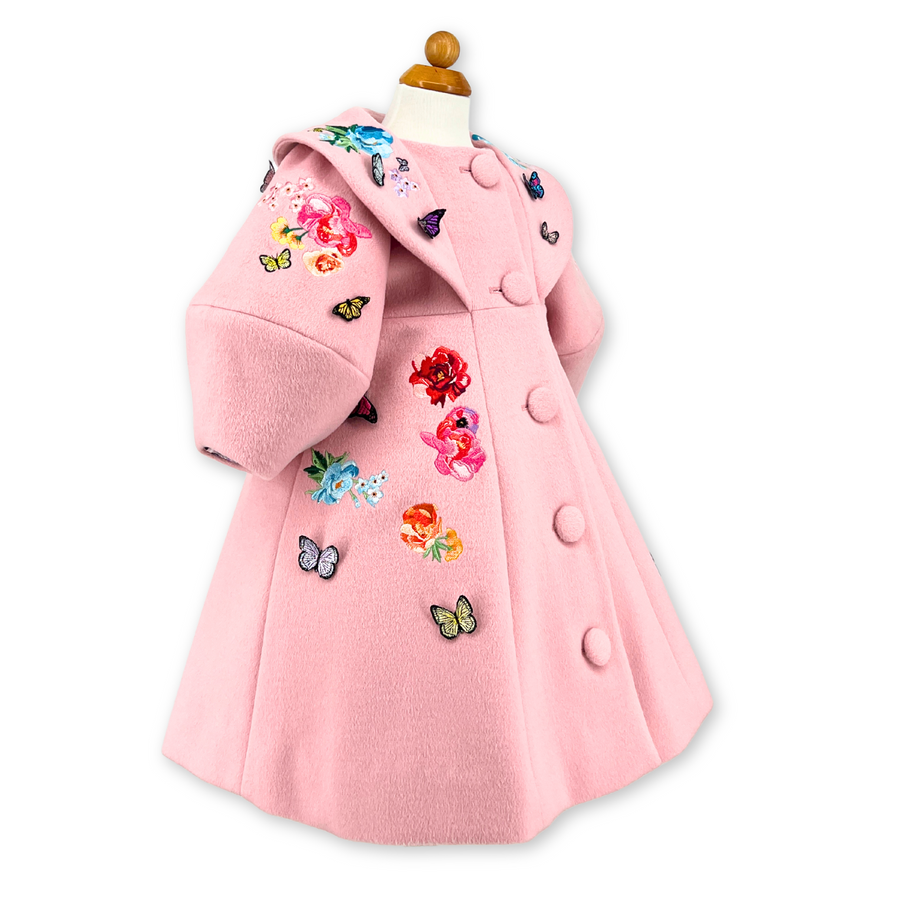 Rainbow Bloom Coat - Ceci New York x Little Goodall