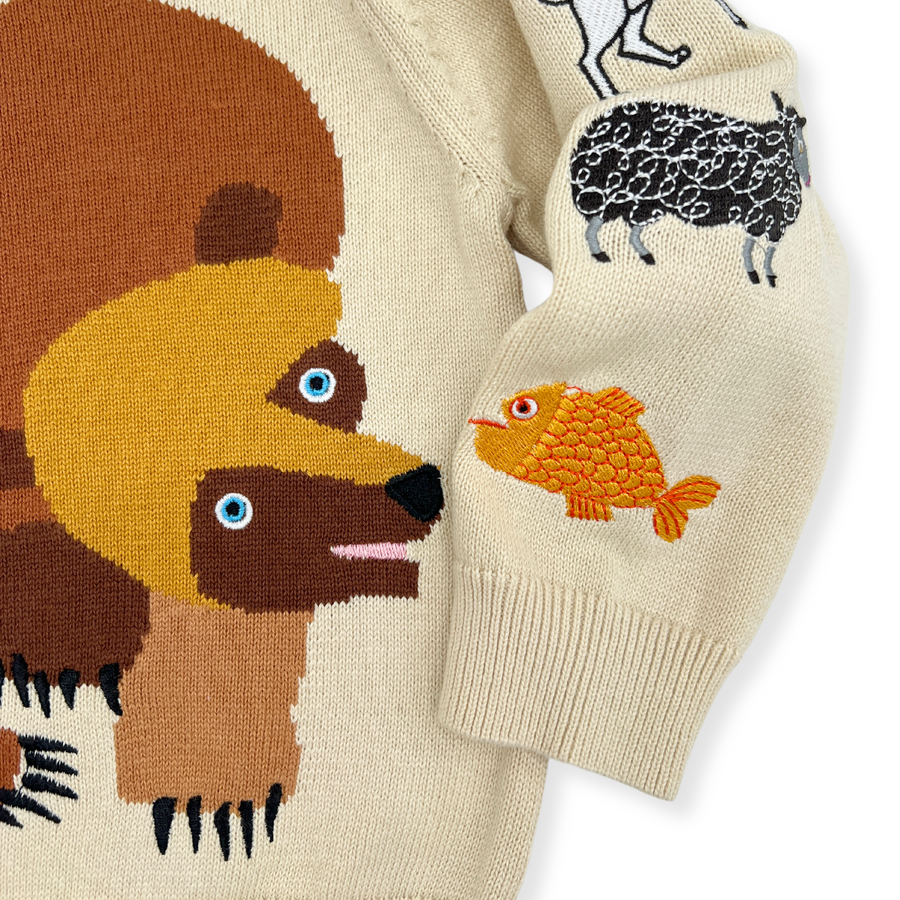 Brown Bear Sweater