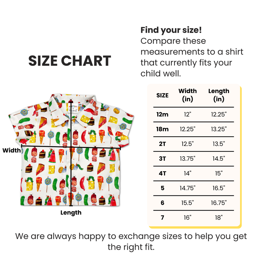 Very Hungry Caterpillar™ Party Food Shirt