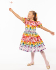 Rainbow Bloom Party Dress - Ceci New York x Little Goodall