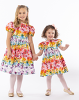 Rainbow Bloom Party Dress - Ceci New York x Little Goodall