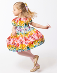 Rainbow Bloom Party Dress - Ceci New York x Little Goodall