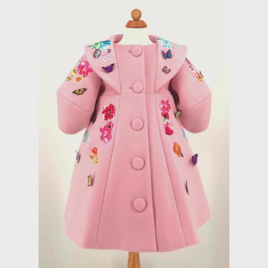 Rainbow Bloom Coat - Ceci New York x Little Goodall