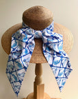 Ladies Wide Brim Cabana Hat in choice of Willa Heart Prints